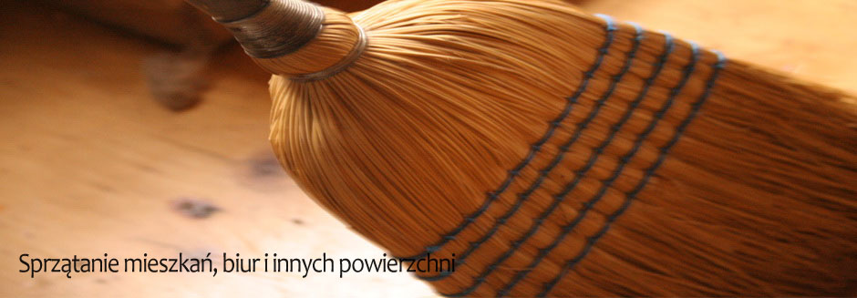 sprzątanie domów, biur i innych obiektów